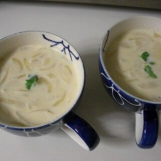 玉葱のミルクスープ